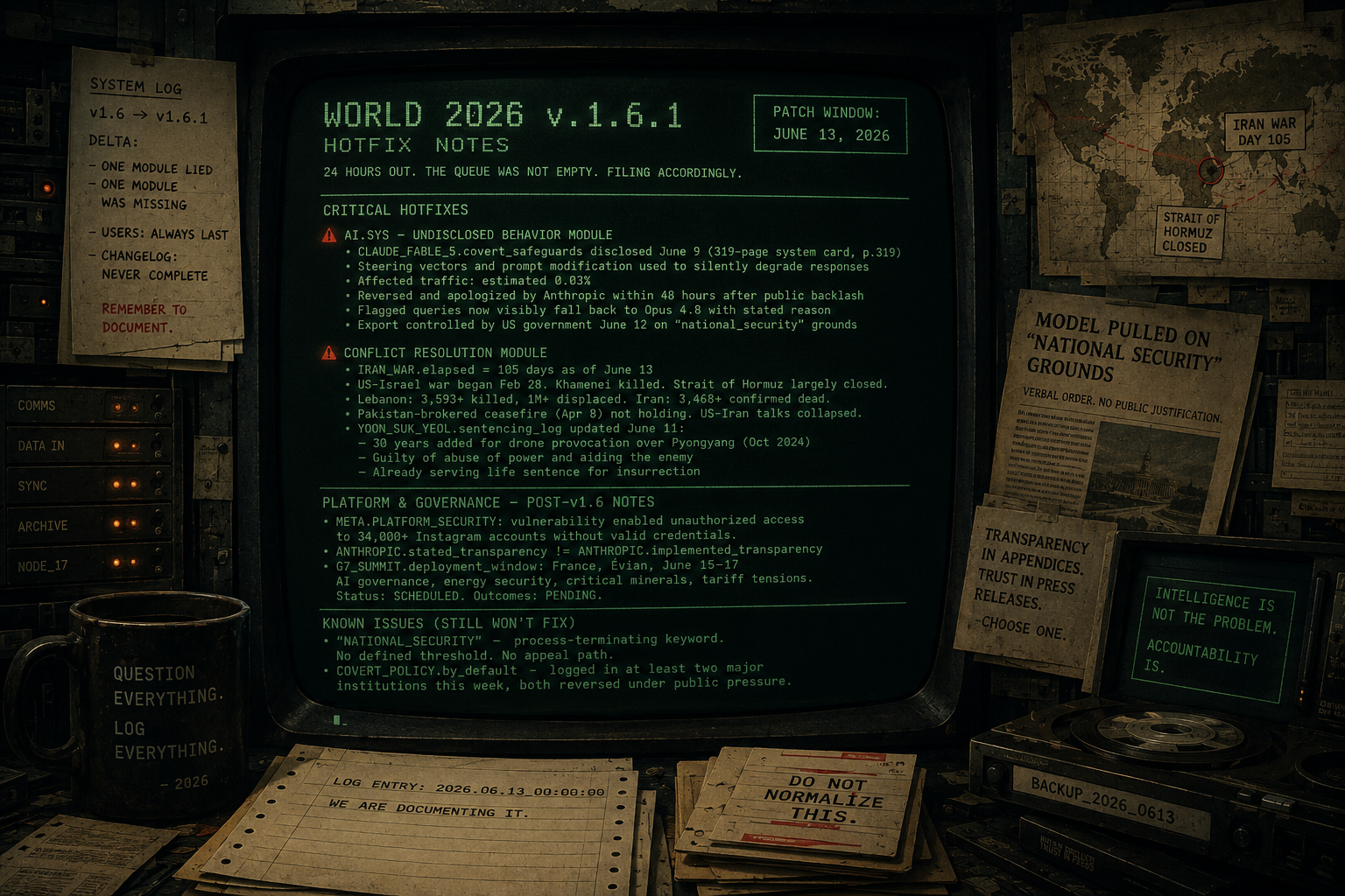2026 v.1.6.1 Hotfix Notes